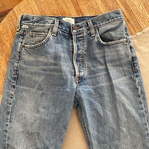 Citizens of Humanity Charlotte High Rise Straight Jeans Size 27, Color Wynwood